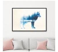 Poster affiche enroulé Forest Wolf Poster Madeleine 61 x 91.5cm G