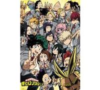 Poster affiche enroulé My Hero Academia Poster School Compilation 91.5 x 61cm G