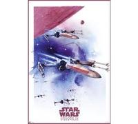 Poster affiche enroulé Star Wars Episode IV Poster X-Wing Sternjäger 91.5 x 61cm G
