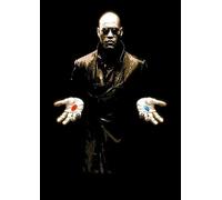 Poster affiche Escape The Matrix Pillule Décision Classic Movie Original Film