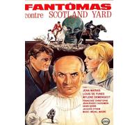 Poster affiche Fantomas contre scotland yard Classic Movie Original Film