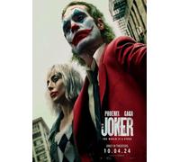 Poster affiche JOKER Lady Gaga & Joaquin Phoenix Classic Movie Original Film