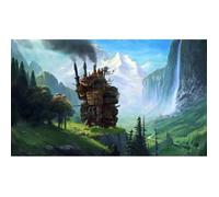 Poster Affiche Le Chateau Ambulant Hayao Miyazaki Manga Anime 42cm x 70cm