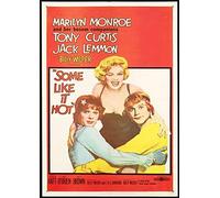 Poster affiche Marilyn Monroe Some Like It Hot Classic Movie Original