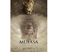 Poster affiche MUFASA Lhe Lion King Official 2024 Classic Movie Original Film