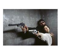 Poster Affiche Nathalie Portman Jean Reno Leon Tueur a Gage Guns Cinema 31cm x 47cm