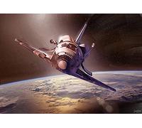 Poster Affiche NAVETTE SPATIALE NASA ORBIT WALL ART