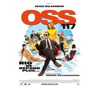 Poster affiche OSS 117 rio ne répond plus Classic Movie Original Film