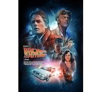Poster affiche Retour Vers Le futur 1985 Partie 1 Classic Movie Original Film