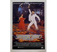 Poster affiche SATURDAY NIGHT FEVER CULT MOVIE DANCE