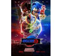 Poster affiche Sonic The Hedgehog 3 Classic Movie Original Film