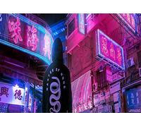 Poster Affiche Tokyo Neon Design Master of None Wall Art