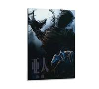 Poster Ajin Demi - Impression sur toile - Décoration d'intérieur - 30 x 45 cm