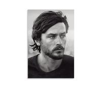 Poster Alain Delon Memorial (22) - Art mural sur toile pour salon - 30 x 45 cm