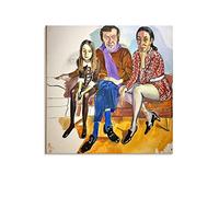 Poster Alice Neel Peintures Poster Cool Artworks Peinture murale Impression sur toile 50 x 50 cm
