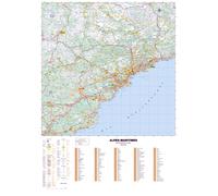 Poster - Alpes-Maritimes (119 x 85 cm) | Blay Foldex - PVC 3 mm