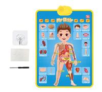 Poster alphabétique électronique | Jouet éducatif électronique interactif pour bébés | Tableau interactif Parlant pour d'âge préscolaire