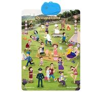 Poster Alphabétique Mural - Jouets éducatifs Interactifs Et Amusants Avec Son | Affiches Éducatives | Pour La Maison En ole En Famille Intérieur Extérieur Vacances Anniversaire