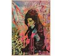 Poster Amy Winehouse Musique Chanteur Étoile Affiche Photo Portrait Photos Toile Peinture Art Décor Décor À La Maison 50X70Cm Pas De Cadre