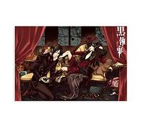 Poster Anime Black Butler 22 Toile Poster Décoration de Chambre Sport Paysage Bureau Décor Cadeau 30 × 45 cm Sans cadre :