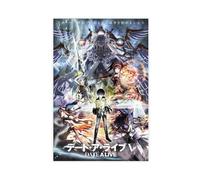 Poster Anime Date A Live V - 1 affiche sur toile - Décoration murale pour salon, chambre à coucher - 50 x 75 cm