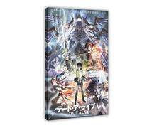 Poster Anime Date A Live V - 1 impression sur toile - Décoration murale pour salon, chambre à coucher - 40 x 60 cm