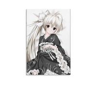 Poster Anime Yosuga No Sora Kasugano Sora The Kimono Girl - Art mural sur toile - Décoration d'intérieur - 50 x 75 cm