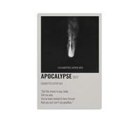 Poster Apocalypse by Cigarettes After Sex, Acteur, Chanteur Classique, Affiche de célébrité, Athlète Célèbre Poster Peinture à l'huile Impression sur toile Décoration d'intérieur 20 x 30 cm (50,8 x