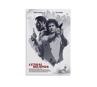 Poster Arme léthale - Film d'action classique Buddy Cop avec aventures explosives de crime (11) Décoration d'intérieur Art mural à suspendre Peinture décorative Poster 30 x 45 cm