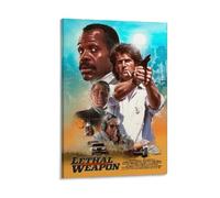 Poster Arme léthale - Film d'action de policier classique avec aventures explosives de crime (8) - Impression sur toile murale à suspendre pour décoration d'intérieur, affiches d'œuvres d'art 20 x 30