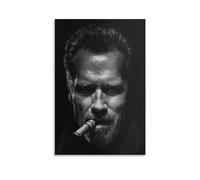 Poster Arnold Schwarzenegger avec citations de motivation et bodybuilding (46) - Art mural - Décoration d'intérieur - 30 x 45 cm
