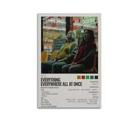 Poster artistique « Everything Everywhere All at Once » - Décoration de chambre, salon - 30 x 45 cm - Sans cadre