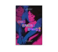 Poster artistique pour décoration de chambre, salon - Poster esthétique pour décoration de chambre, salon - 40 x 60 cm - Style TV Girl Who Really Cares