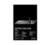 Poster Astro Art Hip Hop pour album de musique ASTRO DELUXE, liste de suivi élégante pour les fans de rappeur, chanteur, cadeau, décoration de chambre, bureau, décoration de chambre, cadeau 20 x 30 cm