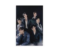 Poster ASTRO K-pop pour homme - Impression sur toile - Décoration de chambre - 20 x 30 cm