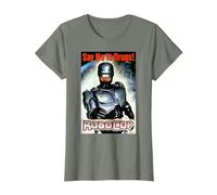 Poster avec logo RoboCop Say No To Drugs Propagande T-Shirt