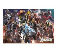 Poster Avengers : Endgame Line Up 61 cm x 91,5 cm G