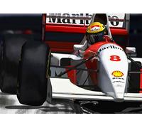 Poster Ayrton Senna Formule One Classic Vintage Legende