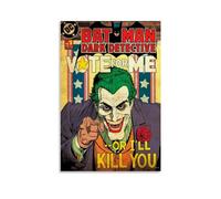 Poster Batman Dark Detective Vol 1 par Poster d'art mural à offrir à un ami pour chambre à coucher, salon - Décoration moderne et esthétique - Poster mural sur toile - Impression moderne et familiale