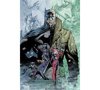 Poster Batman Hush - Dimensions : 61 x 91,5 cm + 2 barres d'affiche en plastique de 62 cm - Noir