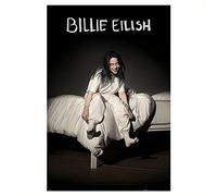 Close Up Poster Billie Eilish - When We All Fall Asleep Where Do We Go (61cm x 91,5cm) + Un Poster Surprise en Cadeau!