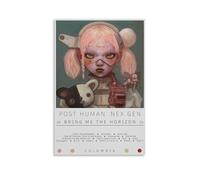 Poster « Bring Me The Poster Horizon-Post Human Nex Gen » - Décoration murale pour maison, salon, chambre à coucher - 30 x 45 cm - Style sans cadre