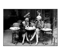 Poster Café et Cigarette, Pari (reproduction) 24 cm x 30 cm G