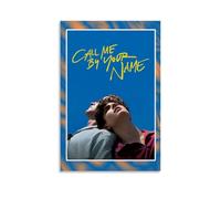 Poster Call Me by Your Name sur toile, peinture à l'huile sur toile, poster d'art à suspendre pour la maison, bar, décoration murale, affiche sans cadre 30 x 45 cm
