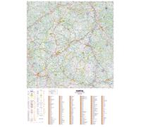 Poster - Cantal (119 x 85 cm) | Blay Foldex - Papier 150 g avec plastification mate