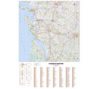 Poster - Charente-Maritime (119 x 85 cm) | Blay Foldex - PVC 3 mm
