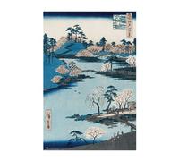 Poster Cherri Blossom Near The Hachiman Shrine