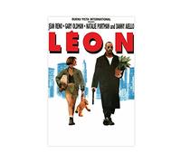 Poster classique Action Story 1994 Leon The Professional Movie Poster 21 Toile Décoration murale pour salon chambre à coucher Sans cadre 30 × 45 cm