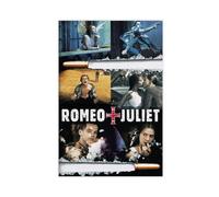 Poster classique sur toile de films d'amour Roméo et Juliette - Décoration murale pour salon, chambre à coucher - Style sans cadre - 50 x 75 cm