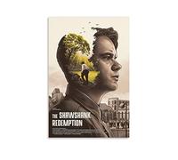 Poster classique The Shawshank Redemption sur toile - Art mural moderne - Décoration de chambre à coucher - 30 x 45 cm
